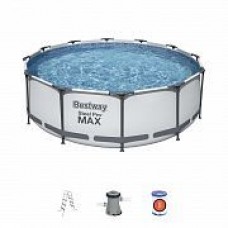 Бассейн каркасный Steel Pro MAX 366*100 см 2 аксессуара(56418)